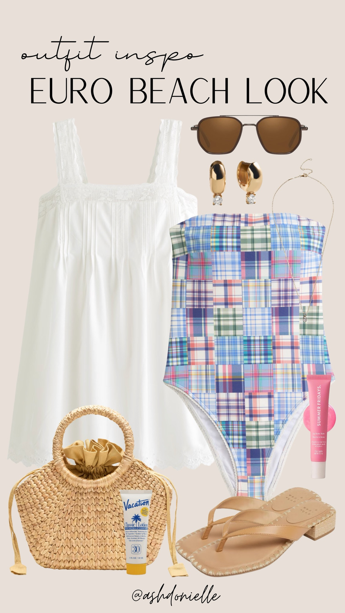 Outfit Inspo: European beach look

European vacation outfits
Mediterranean travel style
Coastal chic looks
Linen sets and separates
Sightseeing outfit ideas
Vacation capsule wardrobe
Summer city stroll fashion
Resort wear inspiration
Effortless travel style

#LTKootd #LTKSeasonal #LTKSwim