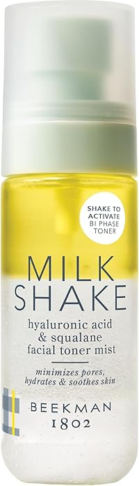 Beekman 1802 Milk Shake Mini Hydrating Face Mist - Hyaluronic Acid & Squalane Facial Mist Minimiz... | Amazon (US)