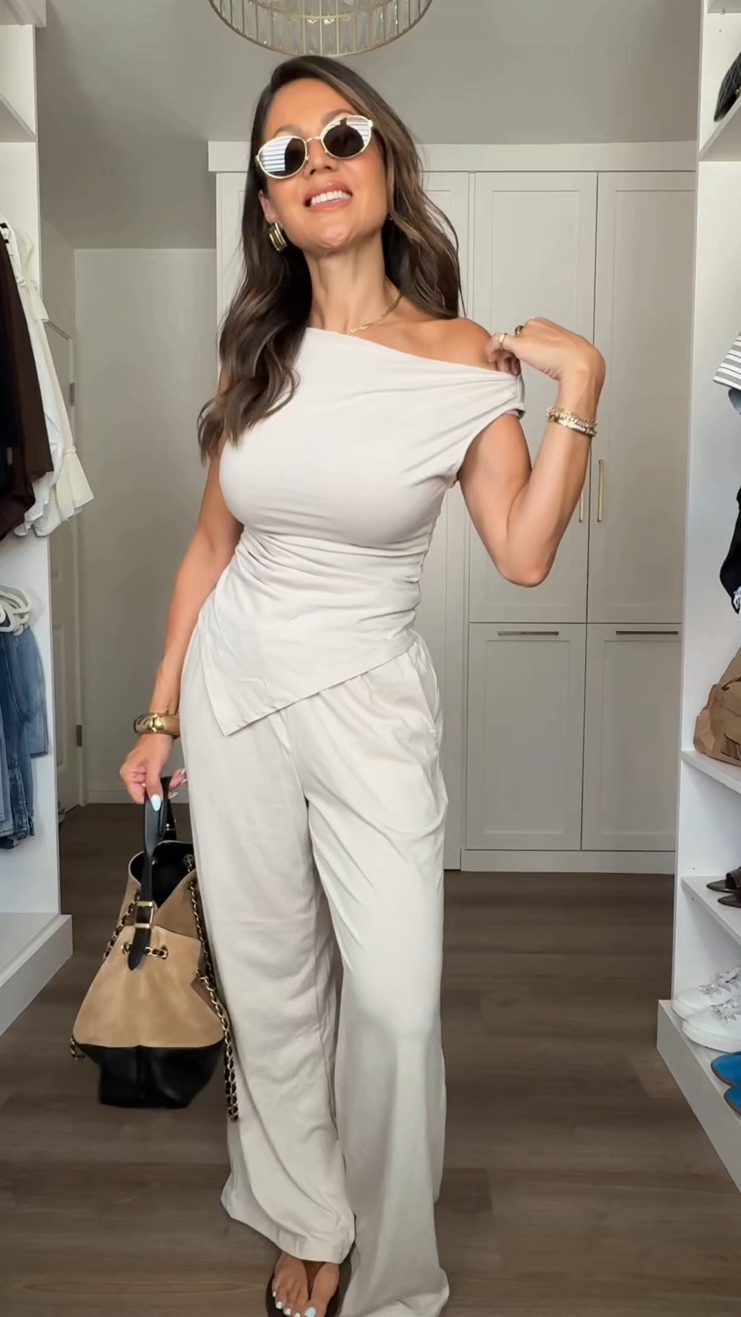 A matching set that’s equal parts cute + comfy not to mention so chic! Wearing small

#LTKootd #LTKU #LTKOver40