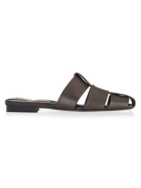 Perry Leather Fisherman Mules | Saks Fifth Avenue
