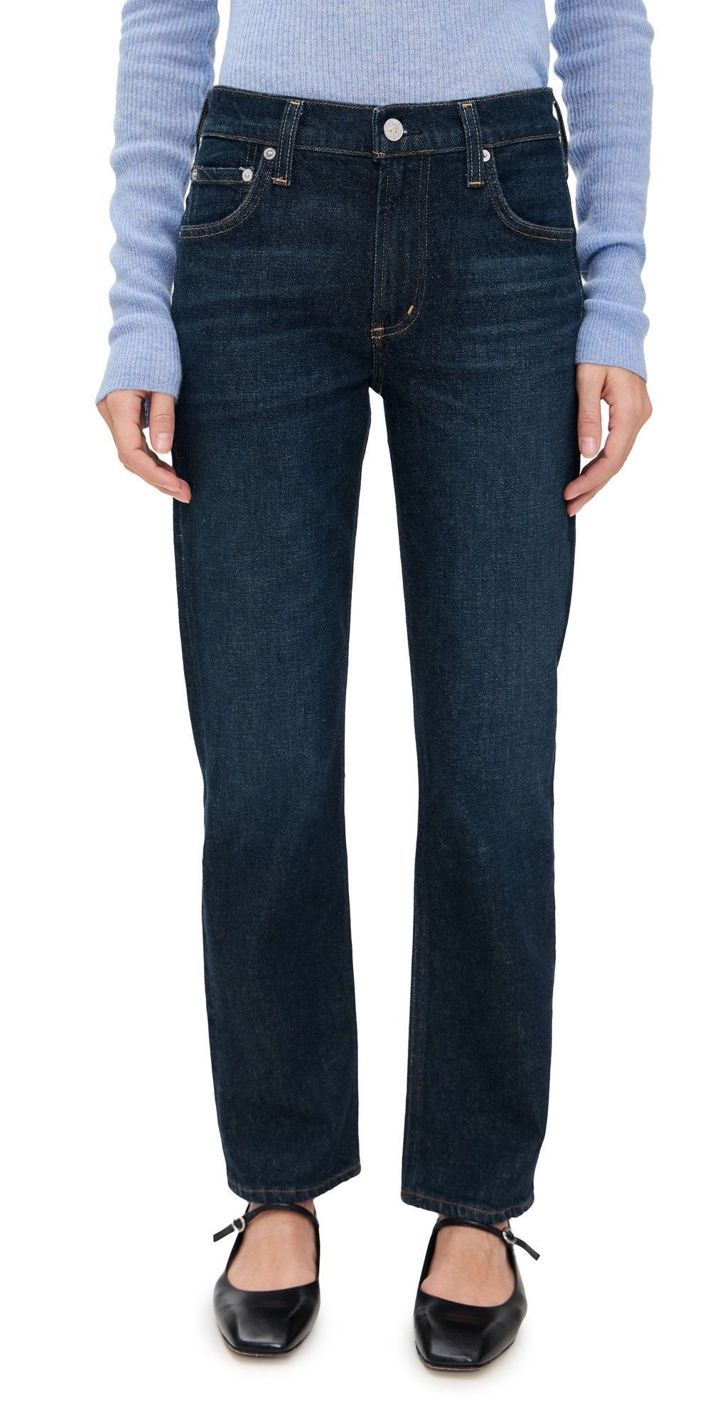 Citizens of Humanity Anissa Straight Leg Jeans Madison 30 | Shopbop