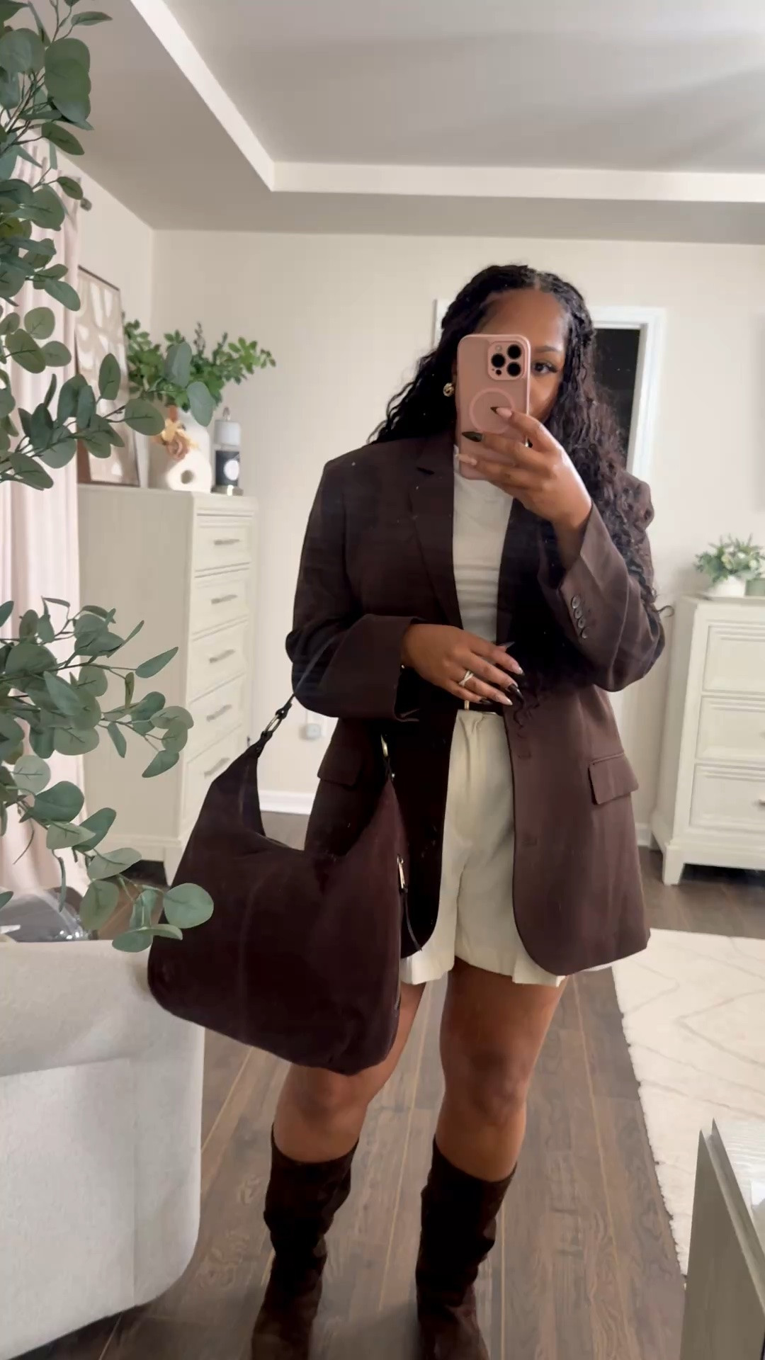 Fall transitional outfit 🤎