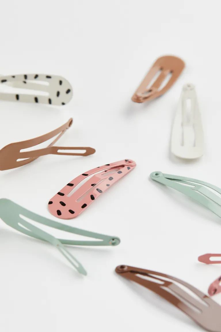 10-pack Hair Clips | H&M (US + CA)