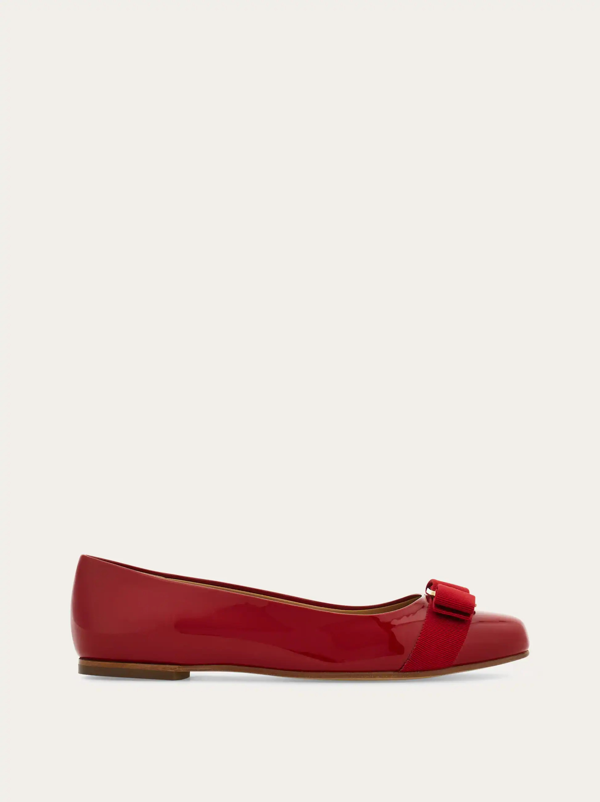 Salvatore Ferragamo Women Varina ballet flat Red Size 10 | Ferragamo