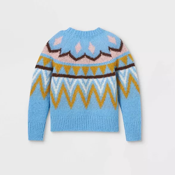 Girls' Fair Isle Pullover Sweater - Cat & Jack™ | Target