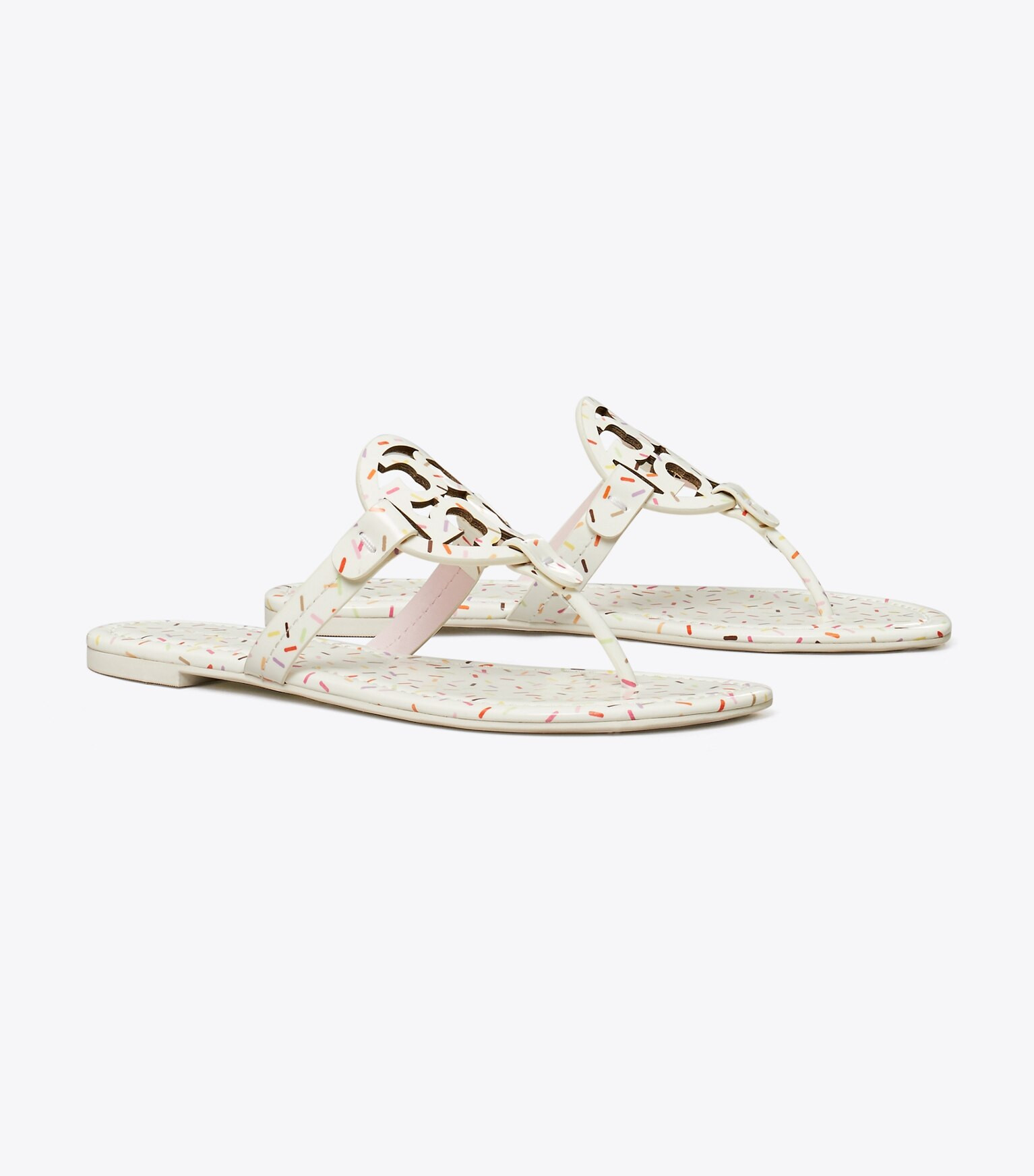 MILLER PRINTED PATENT SANDAL | Tory Burch (US)