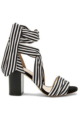 RAYE Maggie Heel in Black Stripe | Revolve Clothing