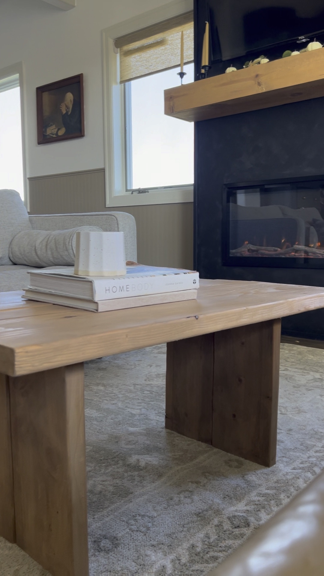 DIY Organic Modern Coffee Table, products linked below. Unable to link the brown paint for the paint wash, as it’s no longer in stock. Check out my IG reel for tutorial.

#LTKfamily #LTKfindsunder100 #LTKhome