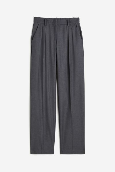 Pantalón pitillo - Gris oscuro - MUJER | H&M ES | H&M (FR, IT, ES, PT, BE)
