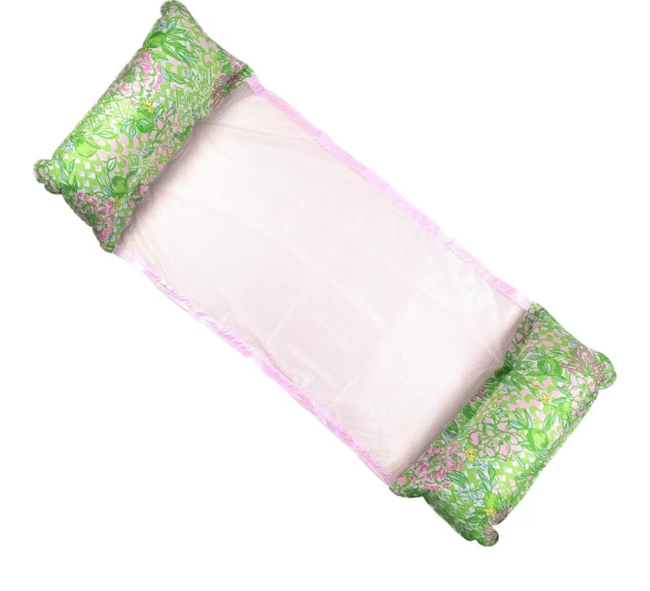 Lilly Pulitzer Hammock Pool Float with Pillows, Pool Accessories for Adults, Saddle Lounge Chair for Swimming, Lime Feeling Goo

#LTKgrwm #LTKSeasonal #LTKdayinmylife