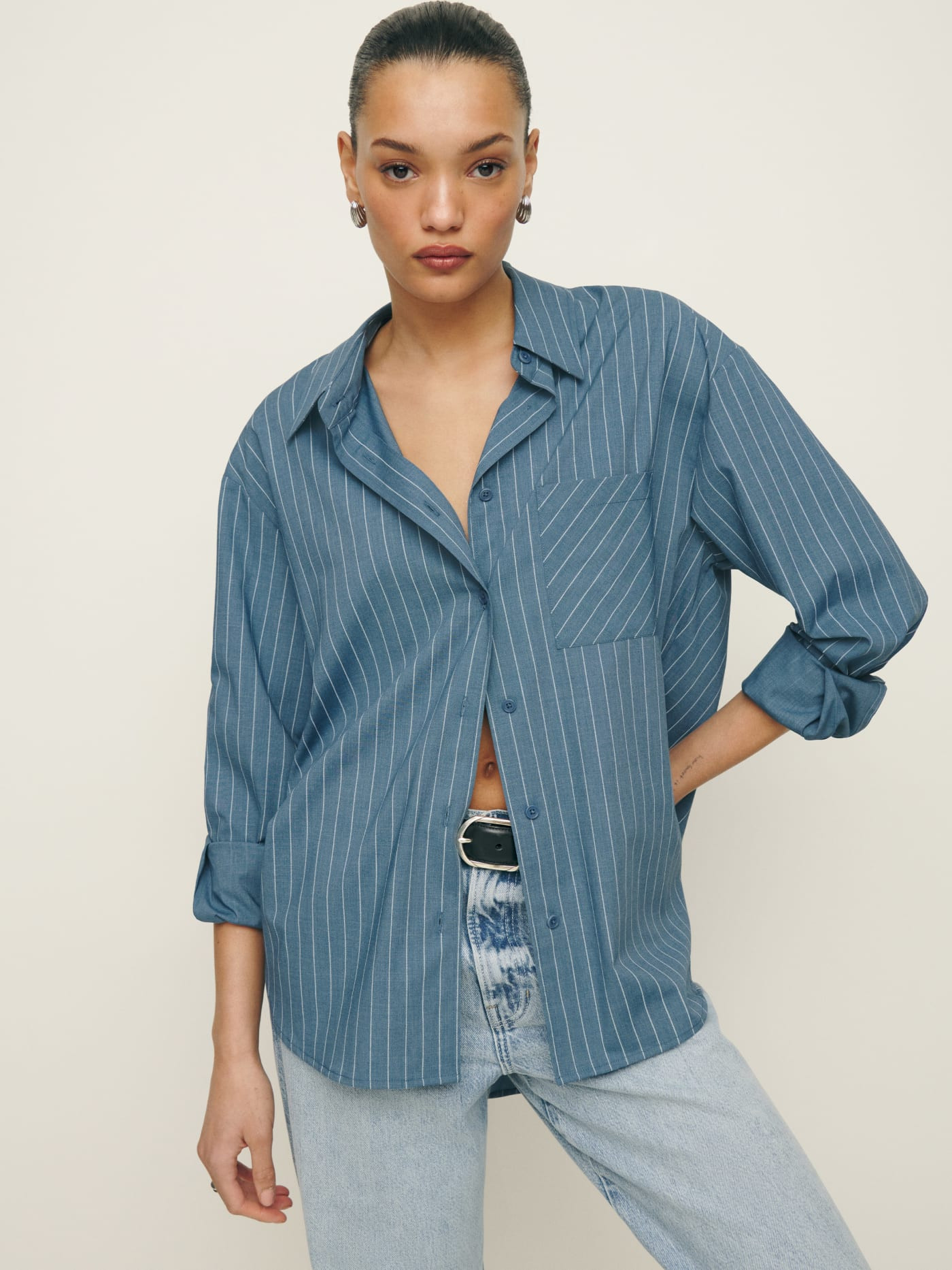 Will Oversized Shirt | Reformation (Global)