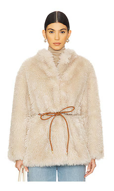 HEARTLOOM Evaline Coat in Ecru from Revolve.com | Revolve Clothing (Global)