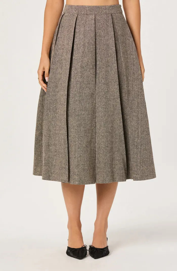 Pleated Midi Skirt | Nordstrom