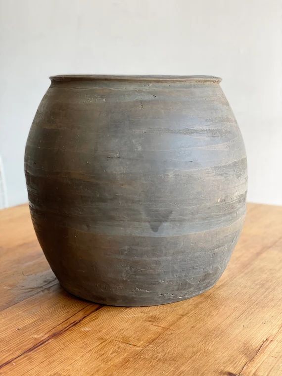 Vintage Clay Pot (XL) | Etsy (US)