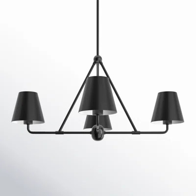 Kinston 4 - Light Shaded Classic Chandelier | Wayfair North America