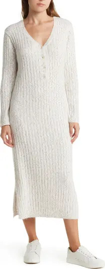 RDI V-Neck Long Sleeve Sweater Dress | Nordstromrack | Nordstrom Rack
