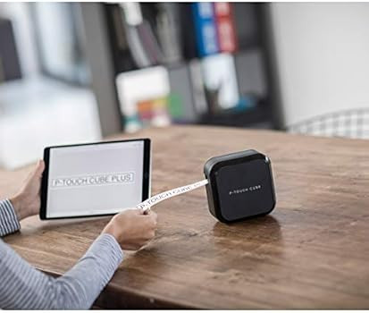 Brother P-touch CUBE Plus PT-P710BT Versatile Label Maker with Bluetooth Wireless Technology | Amazon (US)