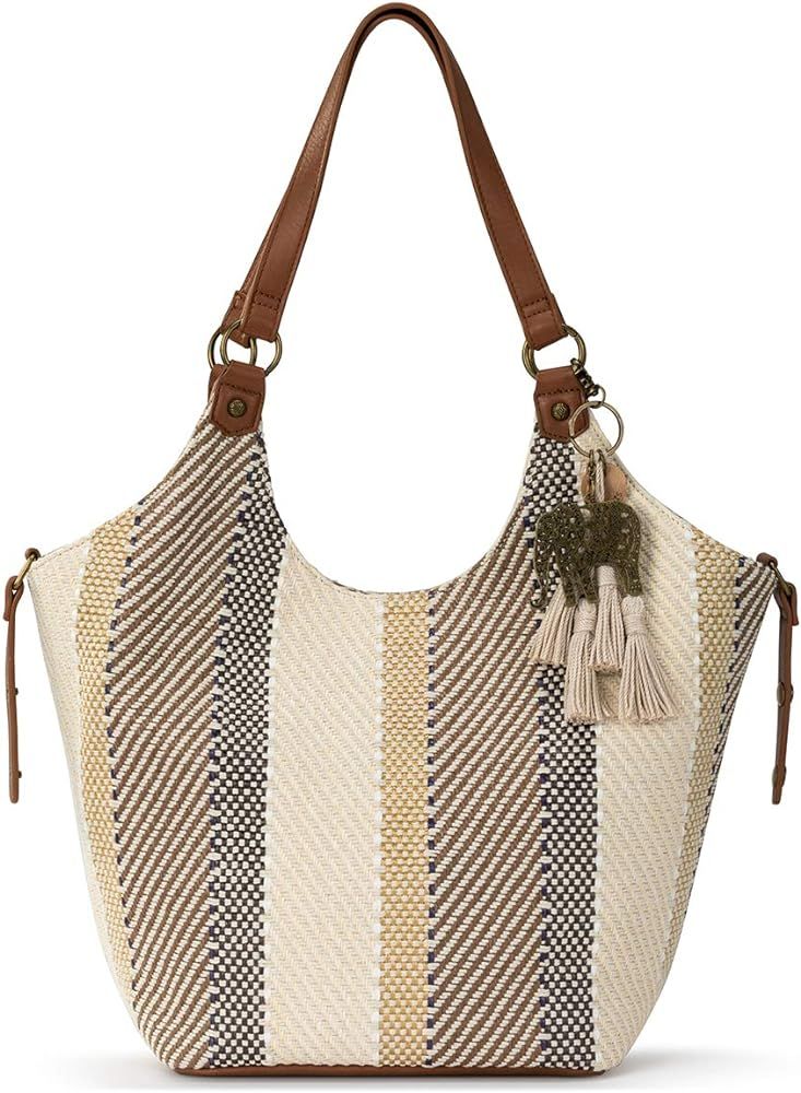 Sakroots The Sak Roma Shopper Shoulder Bag Large Purse & Tote Bag with Double Straps & Zipper Poc... | Amazon (US)