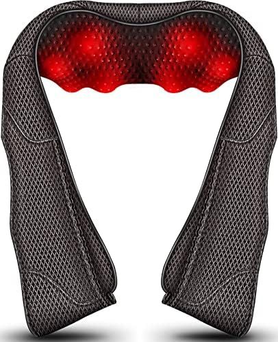 Amazon.com: Neck Massager, Back Massager with Heat, Shiatsu Massager Neck, Electric Shoulder Mass... | Amazon (US)