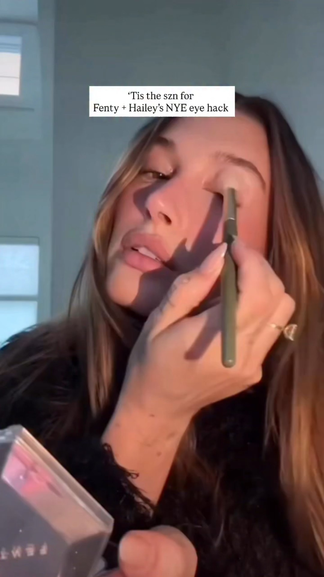 Tis the szn for the perfect NYE Hailey eyeshadow hack using @fentybeauty How Many Carats?!
#nyemakeup #haileybieber #highlighters #fentybeauty #softglammakeup

#LTKHoliday #LTKBeauty #LTKFindsUnder50