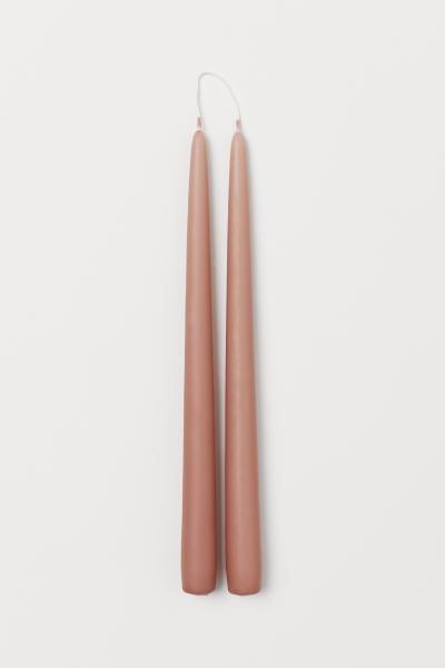2-pack Tapered Candles | H&M (US)