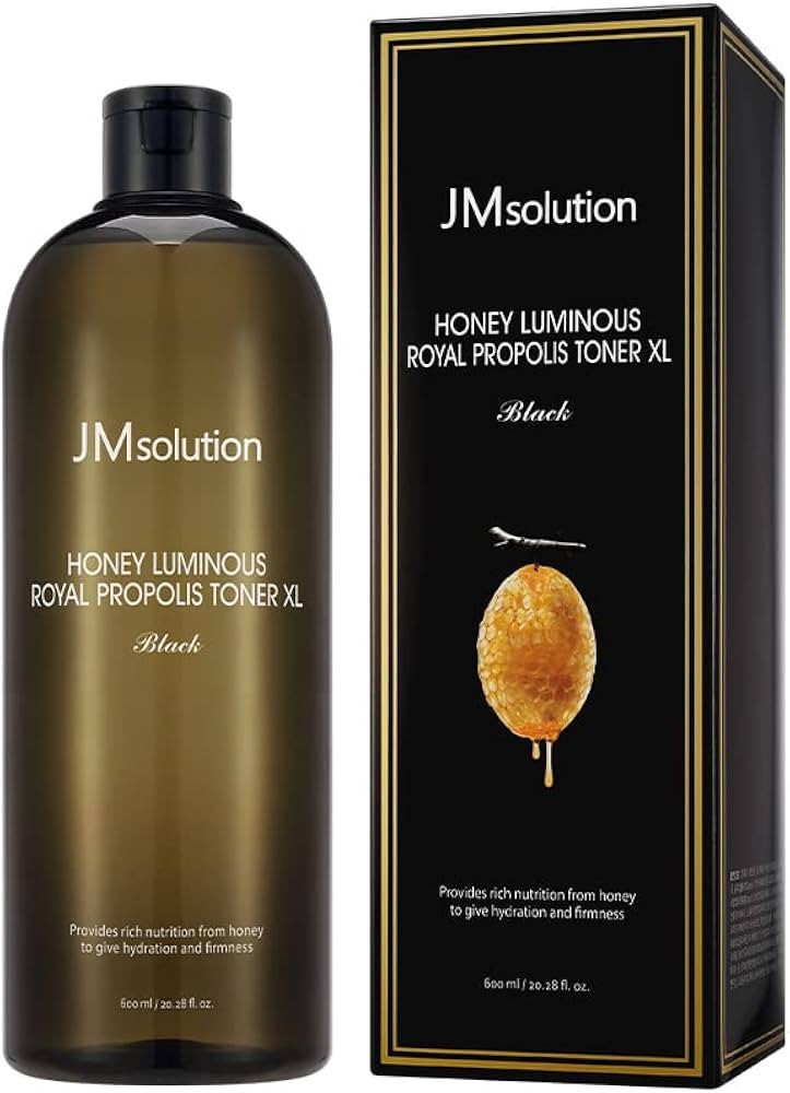 JMSOLUTION Honey Luminous Royal Propolis Toner XL BLAC | Amazon (US)