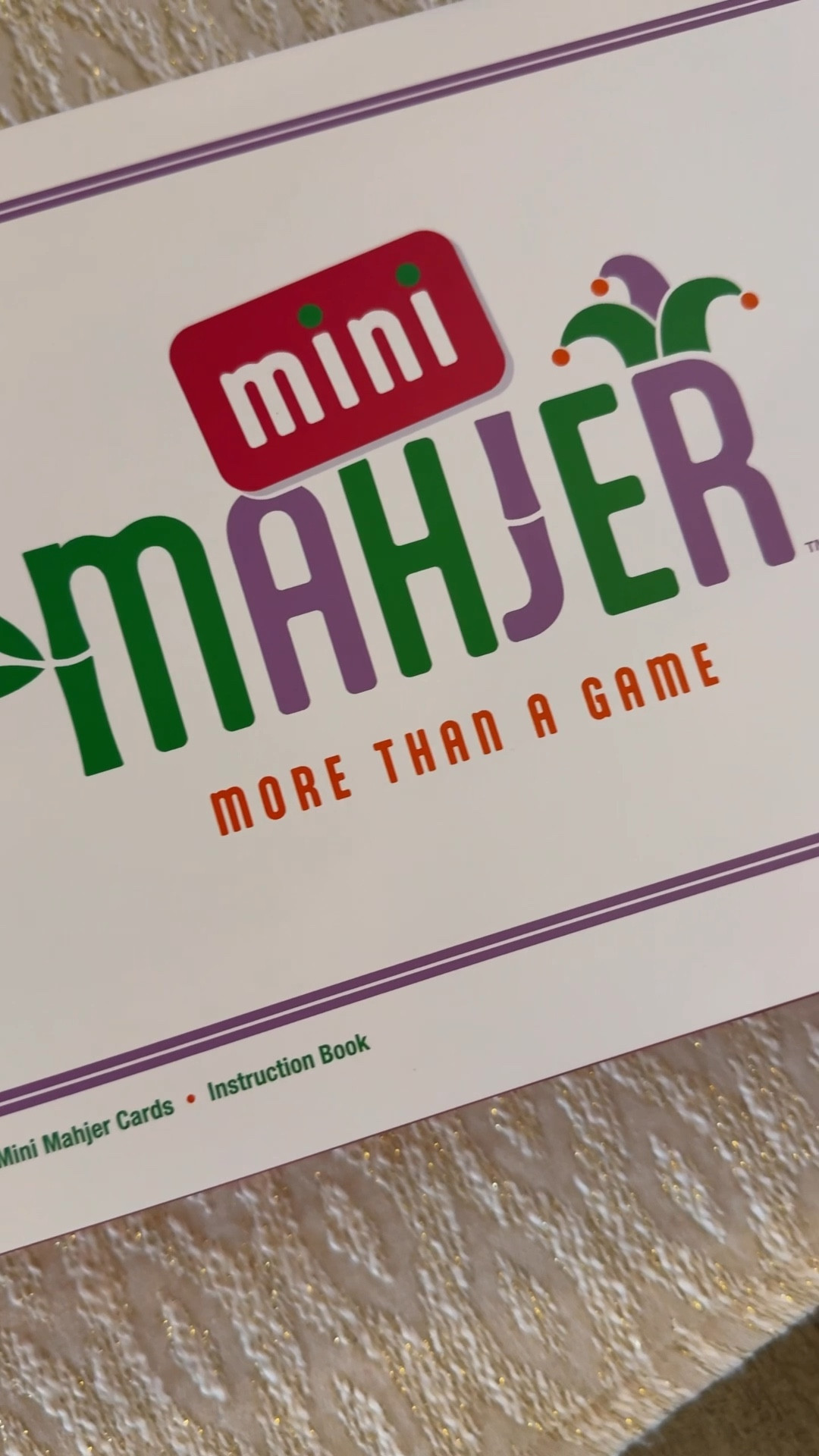 A fun way to learn Mahjong 💙

Mini Mahjer makes it simple for kids and beginners with easy-to-follow combos and levels to build as you go. We’re just getting started and already hooked!
@minimahjer #minimahjer