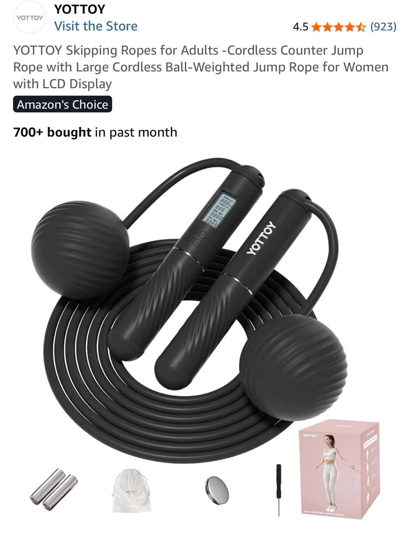 Love this cordless weighted jump rope! Great for warm-ups 🔥🙌

#LTKSaleAlert #LTKActive