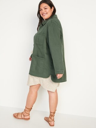 Workwear Shacket for Women | Old Navy (US)