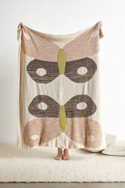 Butterfly Spacedye Throw Blanket | Urban Outfitters (US and RoW)