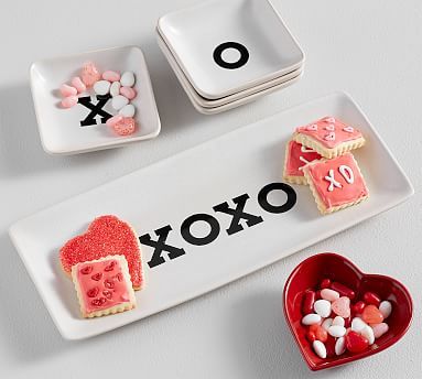 XOXO Cookie Platter | Pottery Barn (US)