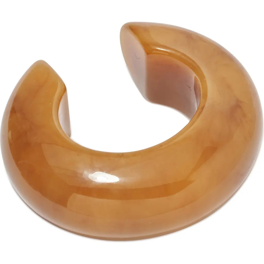 Lizzie Fortunato Arc Cuff Bracelet in Mocha at Nordstrom | Nordstrom