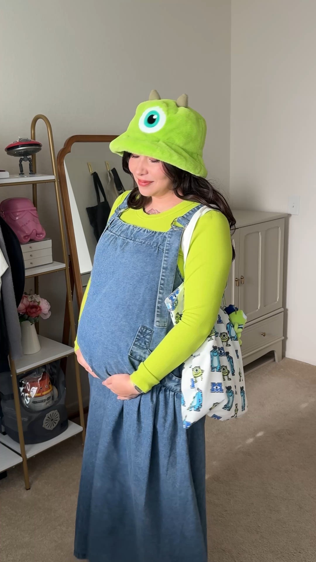 Pregnancy friendly Disneyland outfit inspo: Monsters Inc edition 💚

Tote bag and bucket hat are from Tokyo Disney - adding some similar options here too! 

#pregnancy #outfit #disney #pixar #monstersinc

#LTKBump #LTKmomlife #LTKTravel