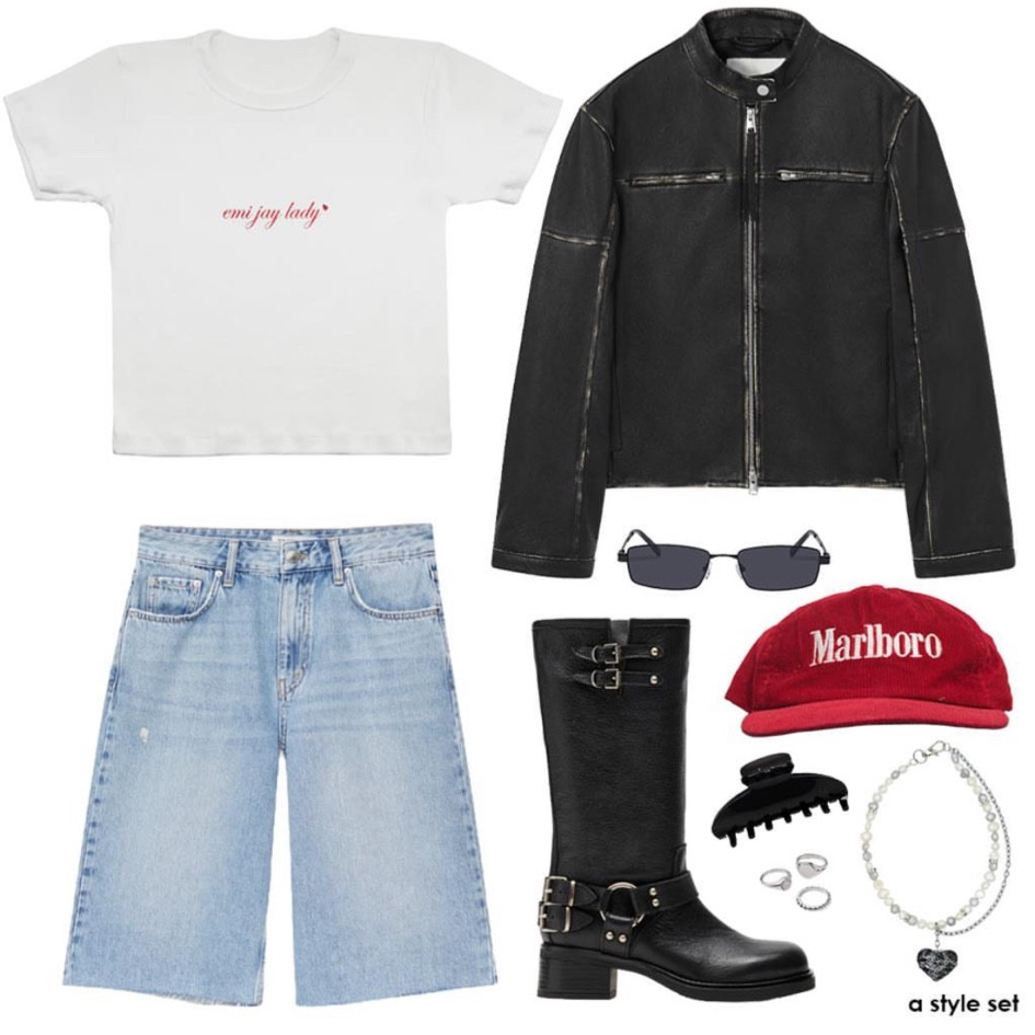 spring streetwear 🖤 styling jorts 

#LTKstyletip