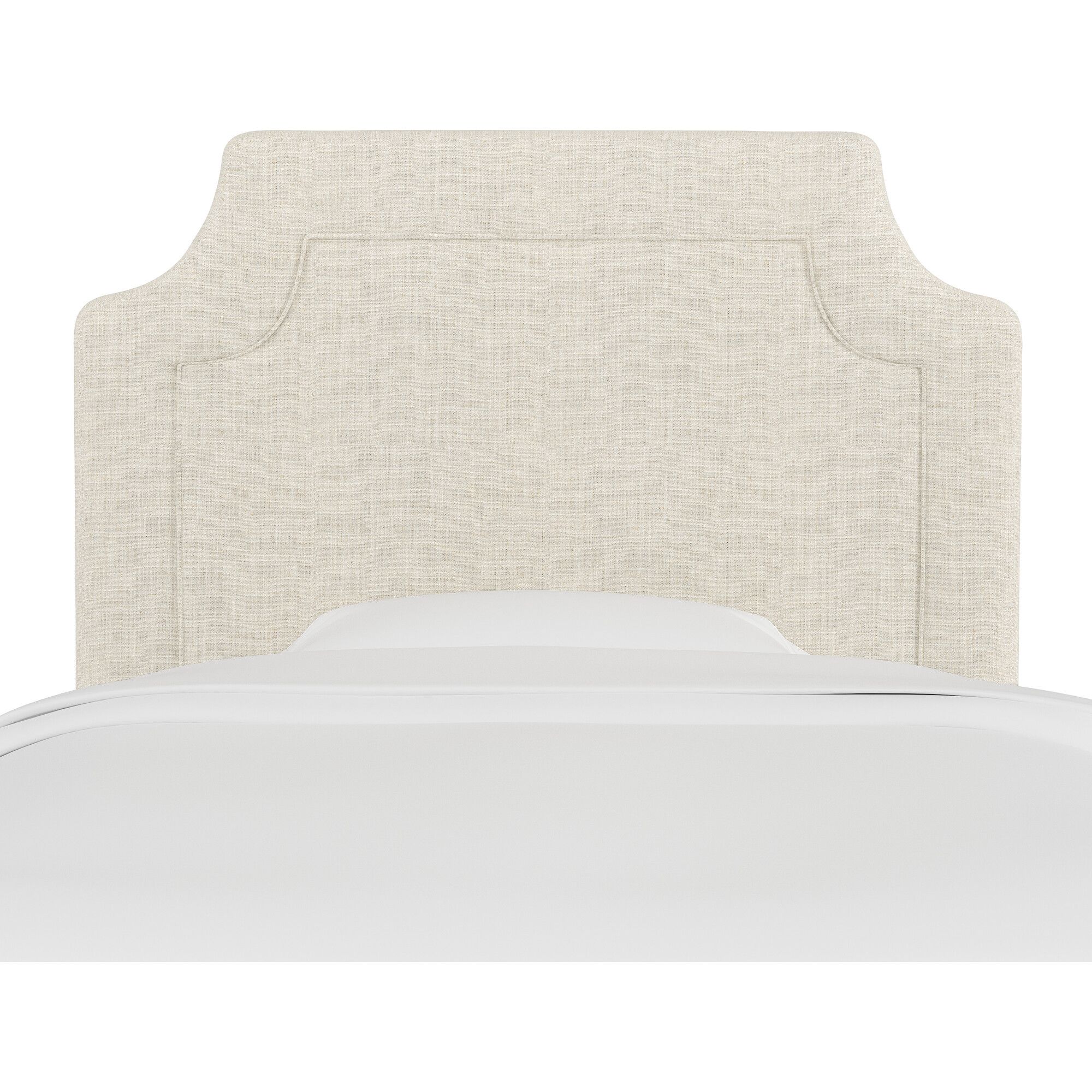 Emerson Headboard, Parchment Linen - Beds | Maisonette | Maisonette
