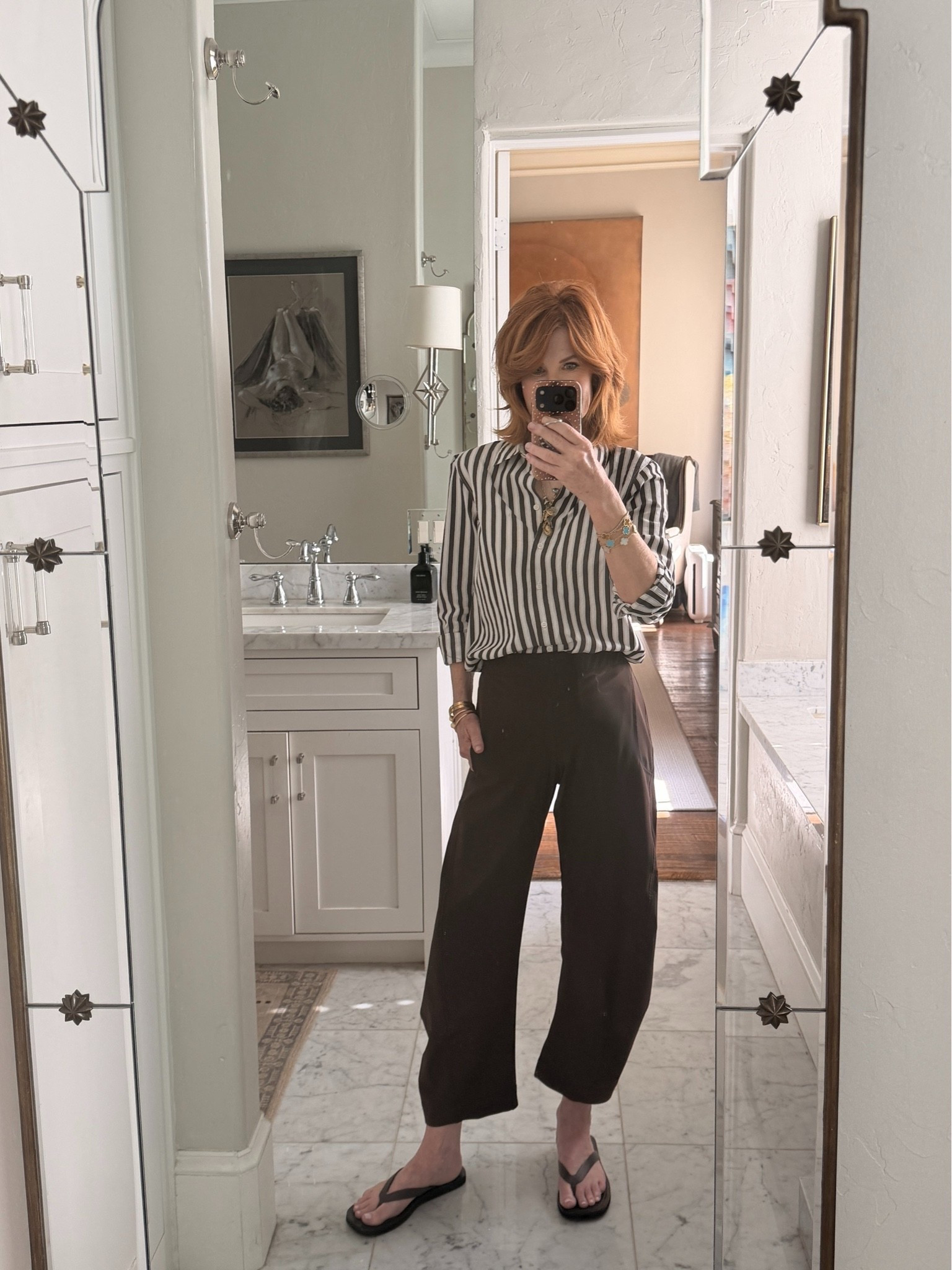 The pants that keep going viral for a reason 🤎 These barrel-leg pants are the definition of effortless, elevated style—comfortable, flattering, and so easy to dress up or down. A true capsule wardrobe staple.

#LTKootd #LTKOver40