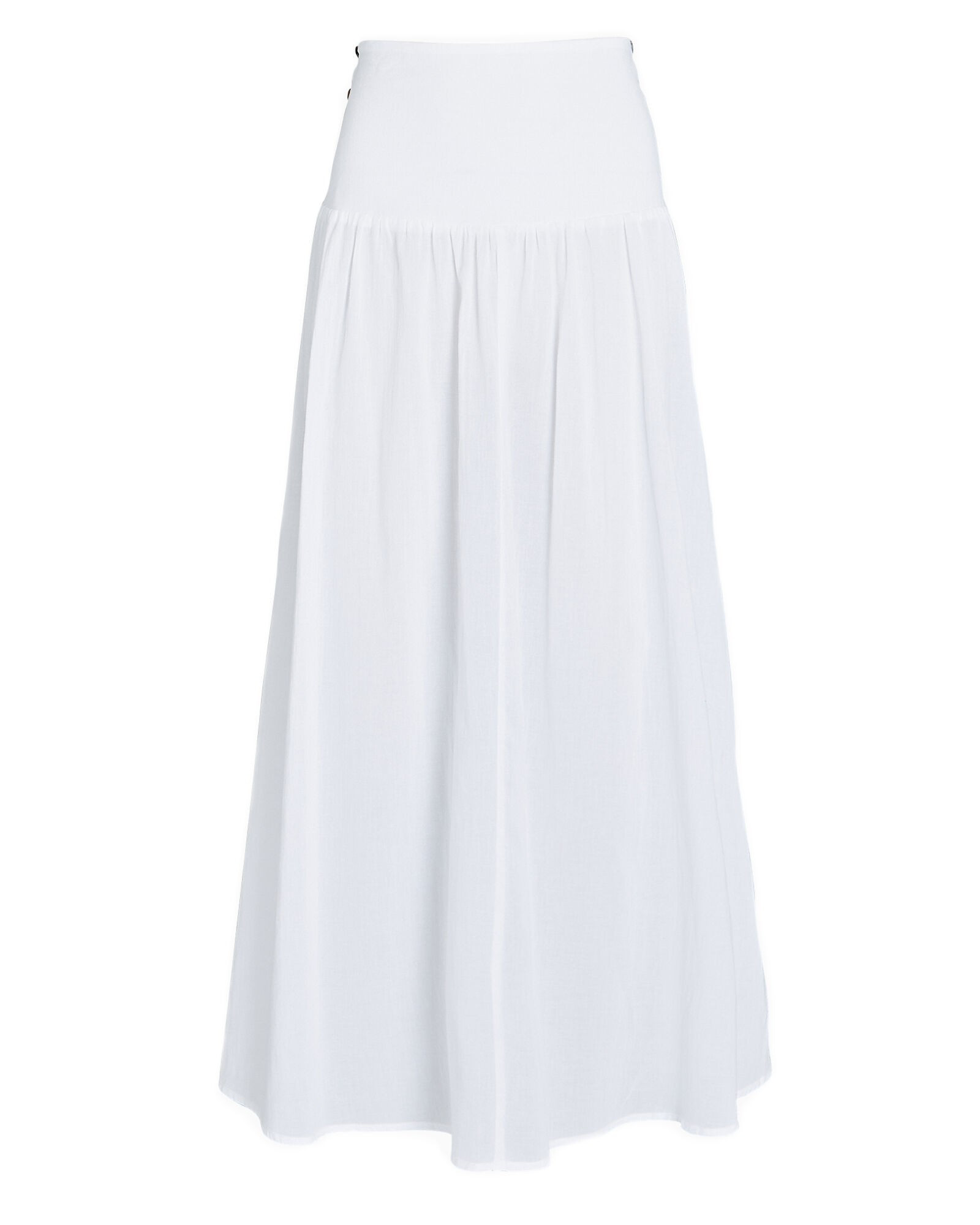 Kiki Cut-Out Cotton Midi Skirt | INTERMIX