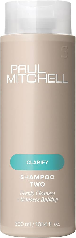 Paul Mitchell Shampoo Two, Clarifying Shampoo, Deep Cleanses + Removes Buildup, For All Hair Type... | Amazon (US)