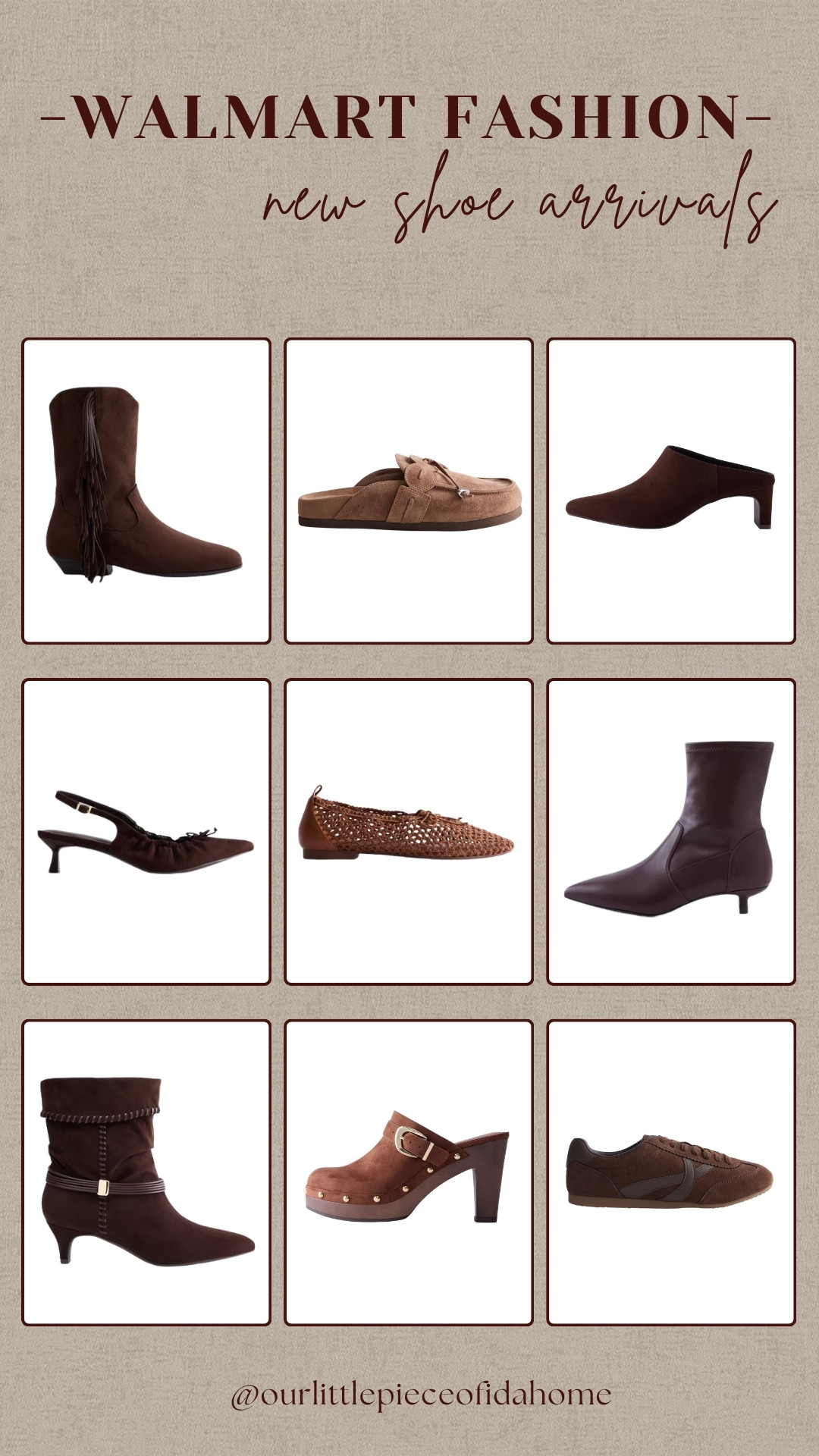 These new shoe arrivals are full of rich, versatile fall tones. From sleek ankle boots and loafers to slingbacks, clogs, and casual sneakers, there are plenty of easy styles to work into an everyday fall wardrobe.

I linked these Walmart shoe finds so you can shop the styles and refresh your fall wardrobe with a few versatile pairs.
 

 #LTKU #LTKHome #LTKSaleAlert