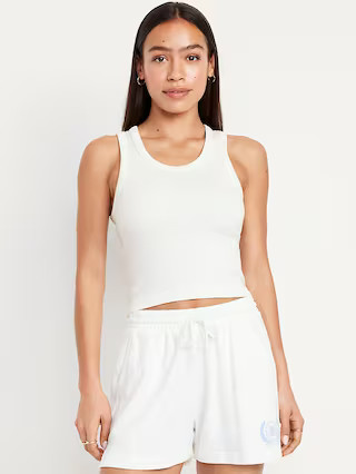 Exhale Seamless Fitted Rib Tank | Old Navy (US)