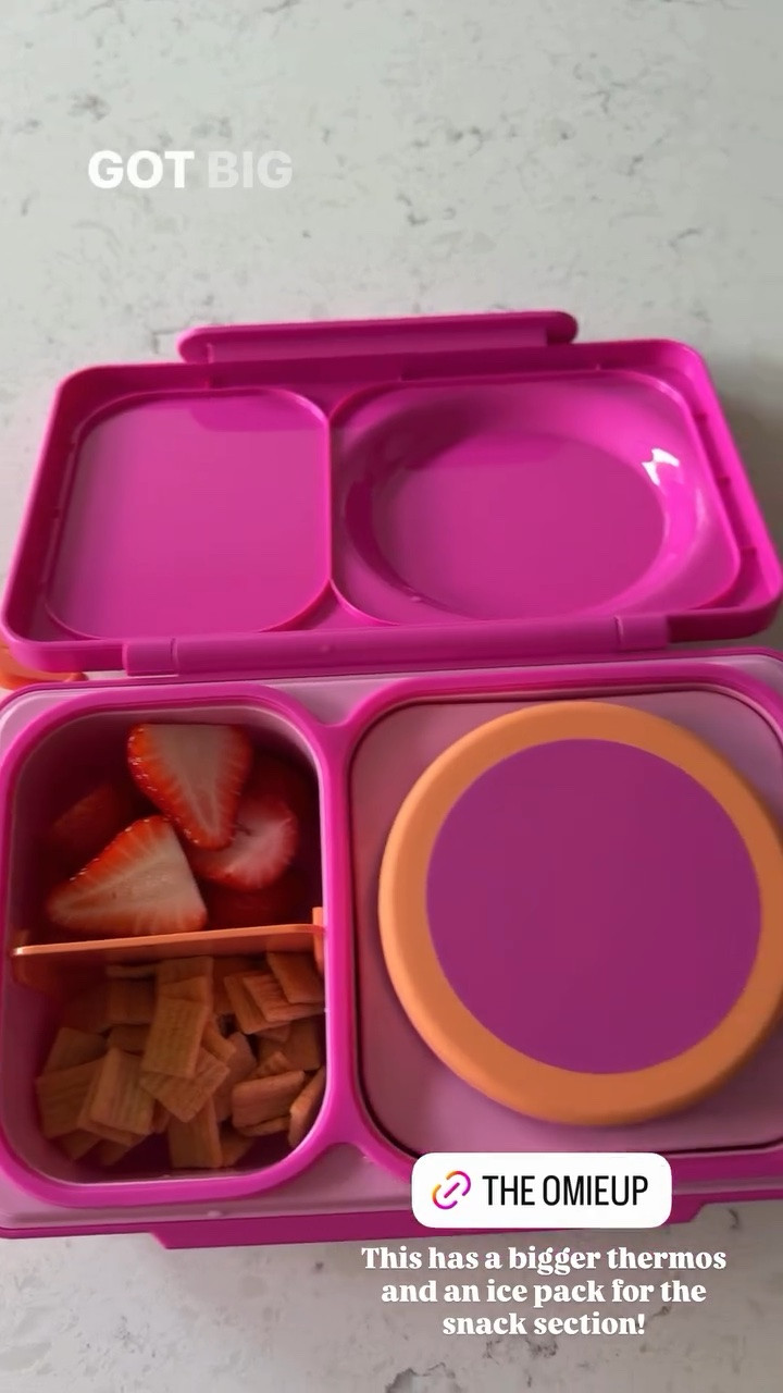 THE OMIEUP! This has a bigger thermos and an ice pack for the snack section!

#LTKsummer #LTKkids #LTKbag