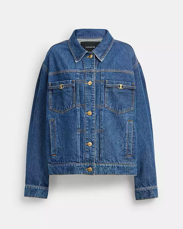 Heritage C Denim Trucker Jacket | Coach (US)