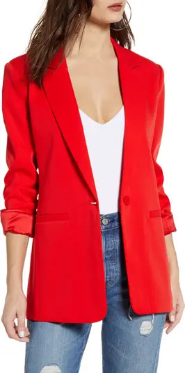 Tailored Single Button Blazer | Nordstrom