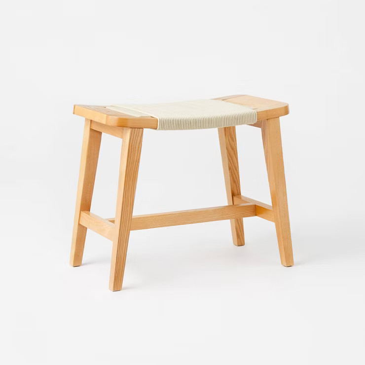 Fillmore Rope Ottoman Natural - Threshold™ designed with Studio McGee | Target