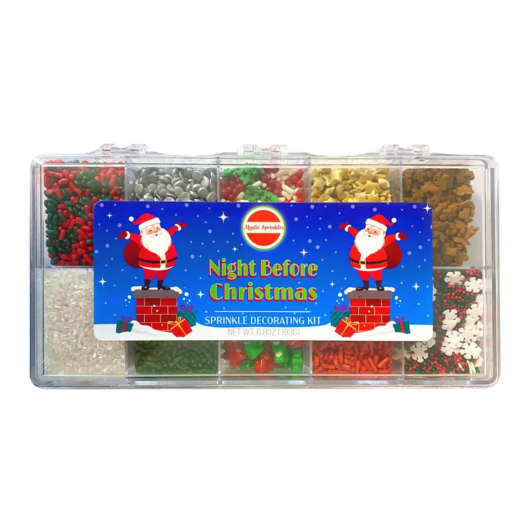 Mystic Sprinkles Night Before Christmas Sprinkle Decorating Kit 6.8 oz. | Walmart (US)