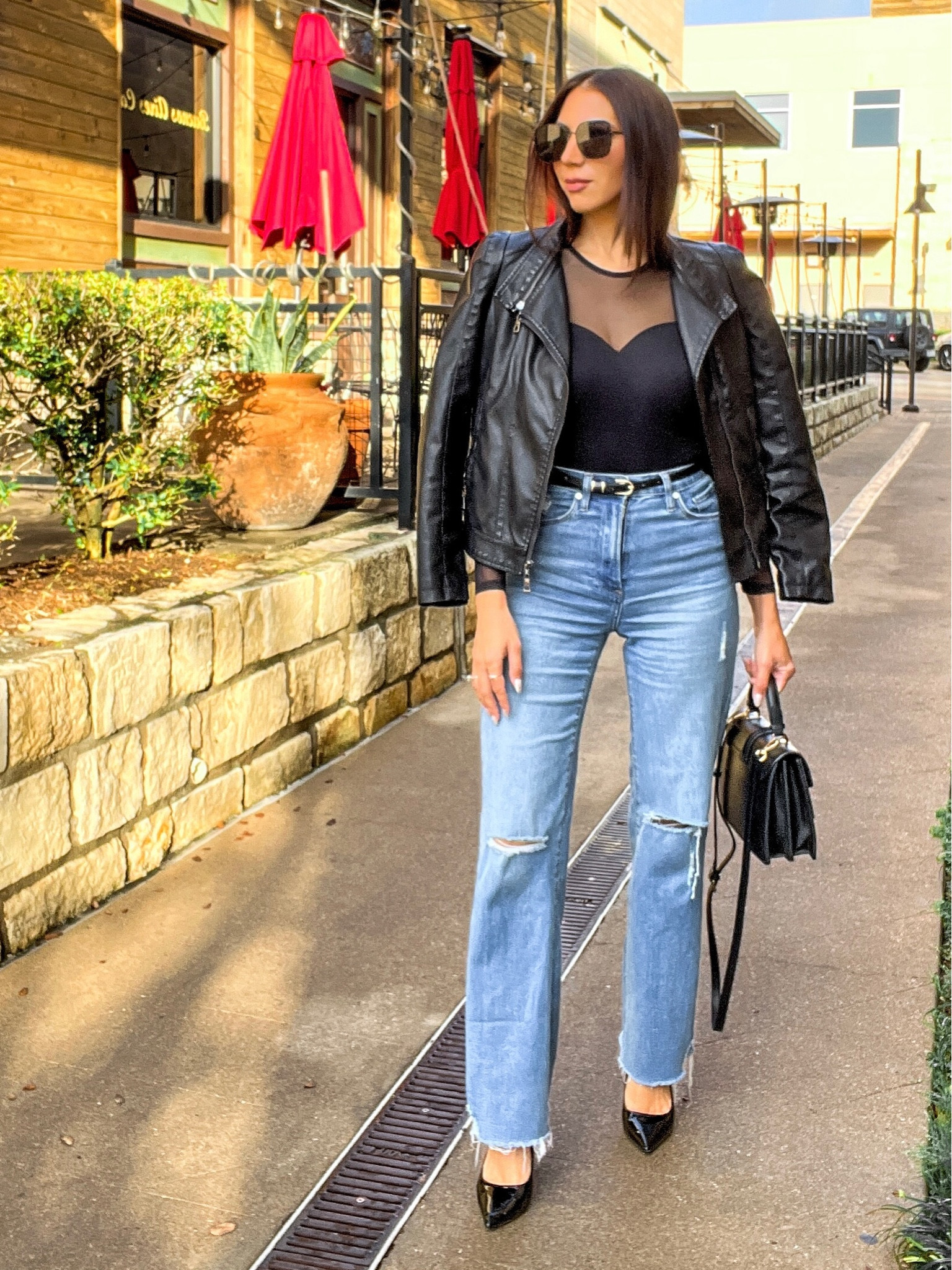 Date night outfit idea - You can swap the heels out for boots or sneakers if you want a more casual style - everything is from Amazon Fashion  

#LTKfindsunder50 #LTKstyletip