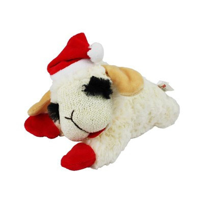 Multipet Holiday Lamb Chop Toy 6", Small | Target
