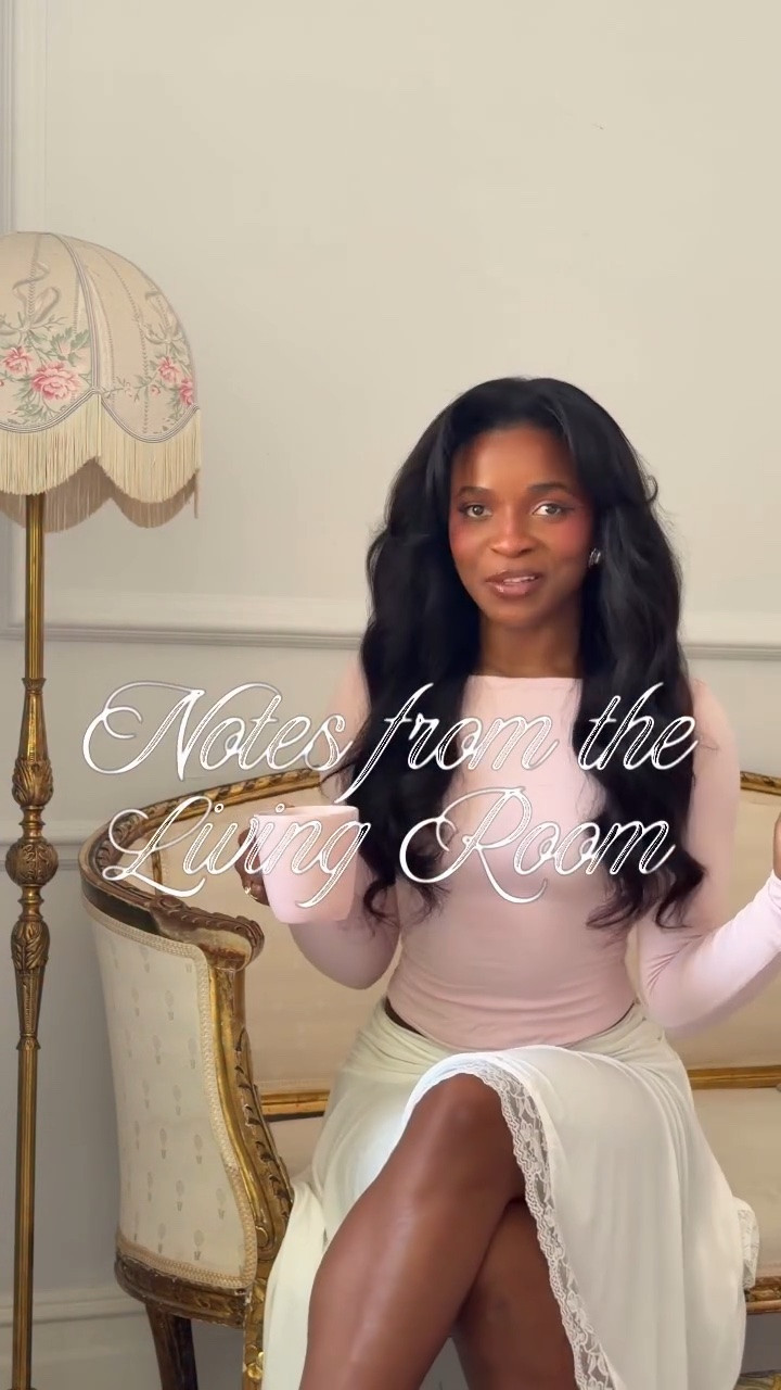 Notes from the Living Room 🤍 Make yourself at home with me!

I thought it was time to create a little space in our girl world where we just slow down and chat about all the things we are romanticizing and thinking about at the moment! I’m so excited for this series as it feels like a nice break in all the madness 🫶🏾

Let me know what you think and any topics you’d be interested in chatting about 😚 

#romanticizeyourlife #blackgirlluxury #girlworld #comfortcreator #pinterestgirl