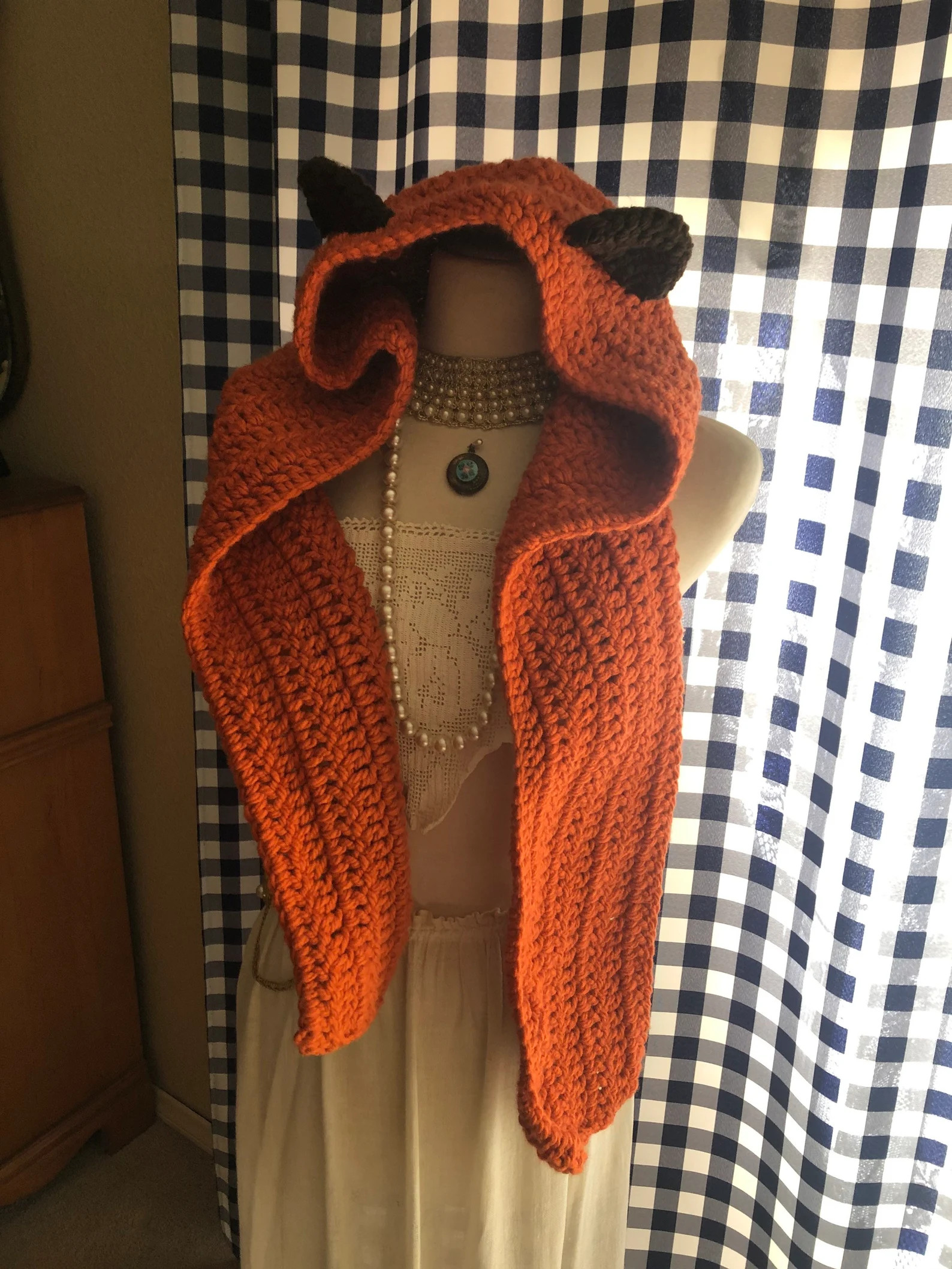 Crochet Ewok Cowl: Star Wars Inspired Hooded Scarf - Etsy | Etsy (US)