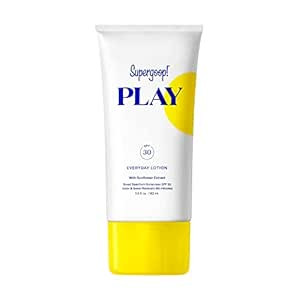 Supergoop! PLAY Everyday SPF 30 Lotion, 5.5 oz - Reef-Friendly, Broad Spectrum Sunscreen for Sens... | Amazon (US)